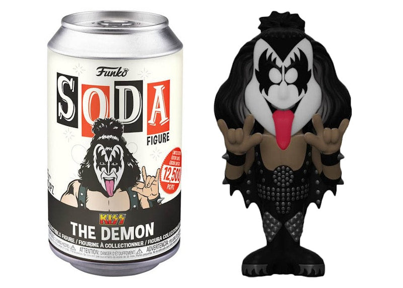 Funko Soda KISS The Demon Opened Can Chase Figure