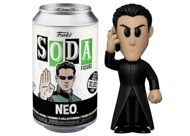 Funko Soda The Matrix Neo Open Can Chase Figure