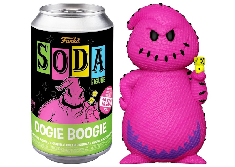 Funko Soda The Nightmare Before Christmas Black Light Oogie Boogie Open Can Figure