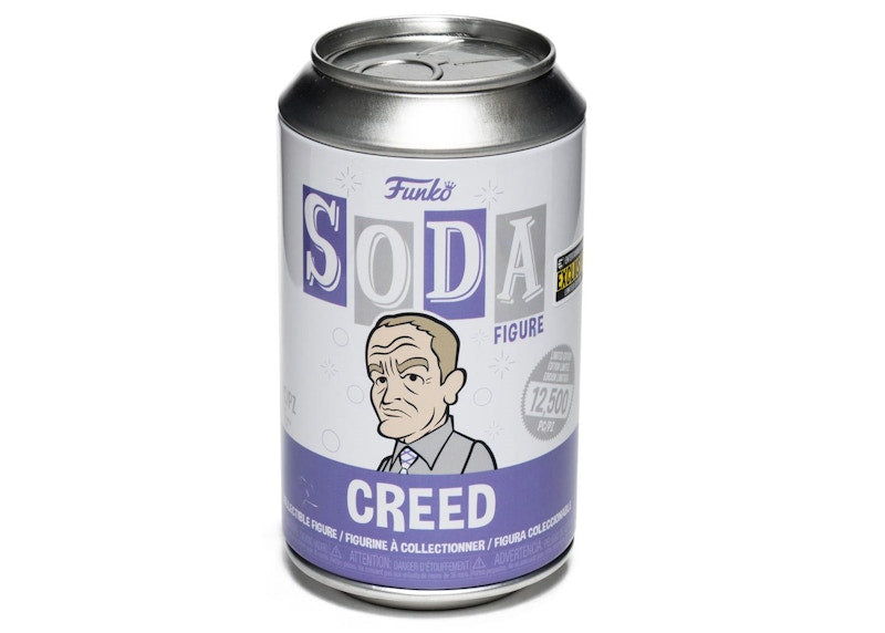 Funko Soda The Office Creed Entertainment Earth Exclusive Figure Sealed Can