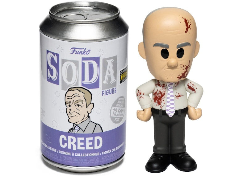 Funko Soda The Office Creed Entertainment Earth Exclusive Open Can Chase Figure
