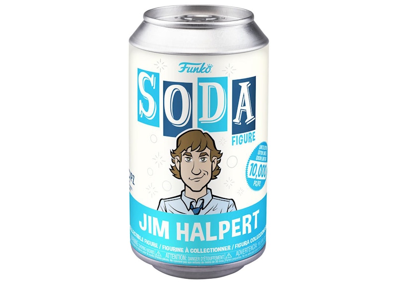 Funko Soda The Office Jim Halpert Figure Sealed Can