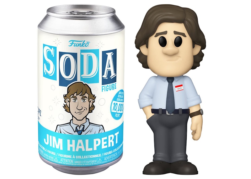 Funko Soda The Office Jim Halpert Open Can Common Figure