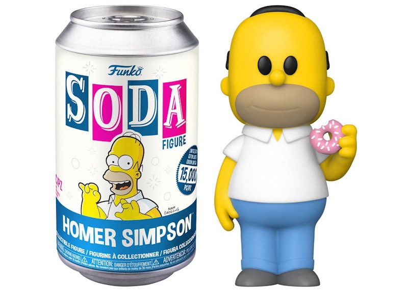 Funko Soda The Simpsons Homer Simpson Open Can Figure
