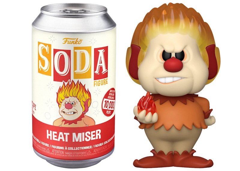 Funko Soda The Year Without a Santa Claus Heat Miser Open Can Figure