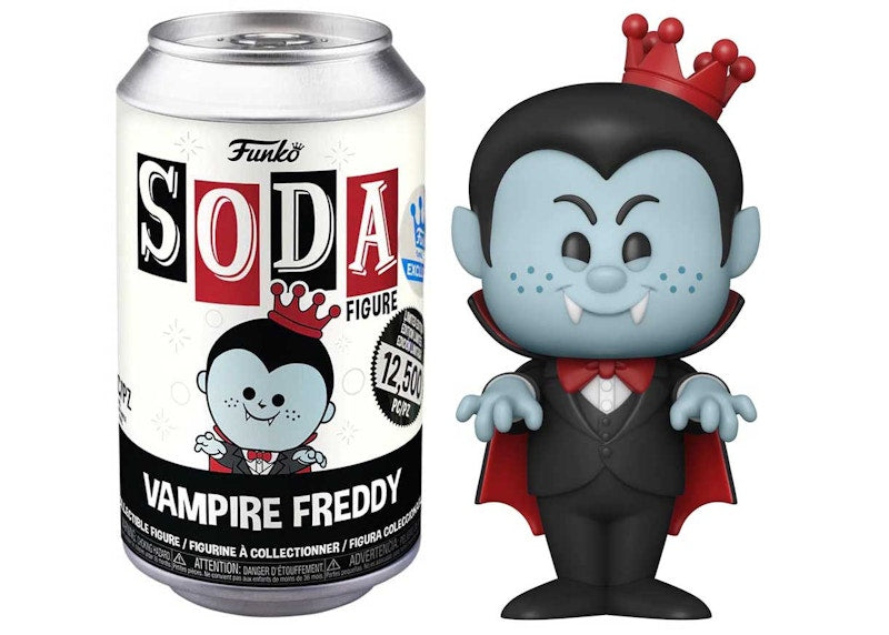 Funko Soda Vampire Freddy Funko Shop Exclusive Open Can Figure
