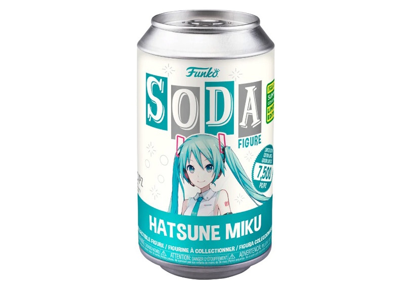Funko Soda Vocaloid Hatsune Miku 2022 Summer Convention Exclusive Figure Sealed Can