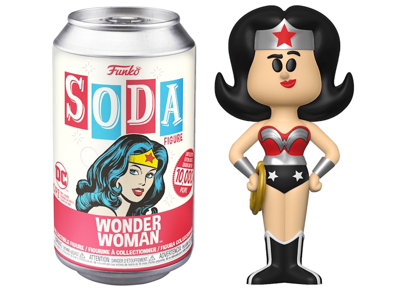 Funko Soda DC Comics Wonder Woman Opened Can Chase Figure