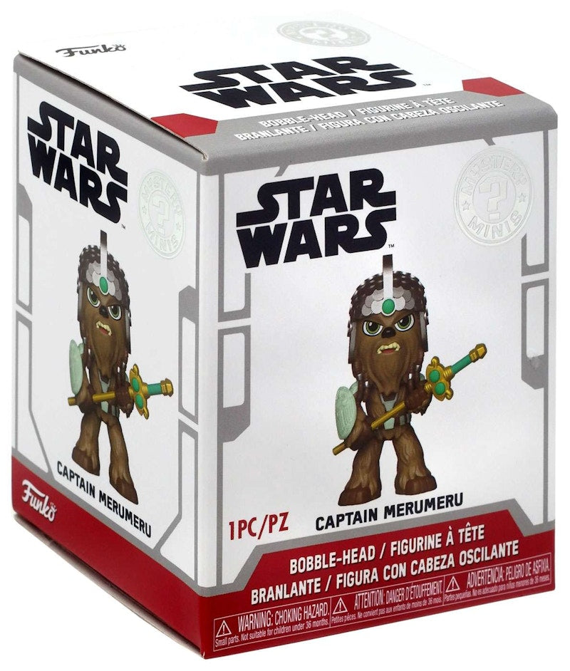 Funko Star Wars Mystery Minis Captain Merumeru RANDOM Smuggler's Bounty Exclusive Mystery Pack