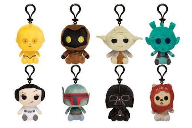 Funko Star Wars Mystery Minis Plush Keychains Classic RANDOM Mystery Pack