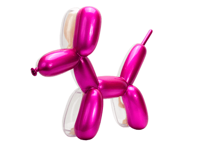 Funny Anatomy Mighty Jaxx Metallic Balloon Dog Funny Anatomy Figure