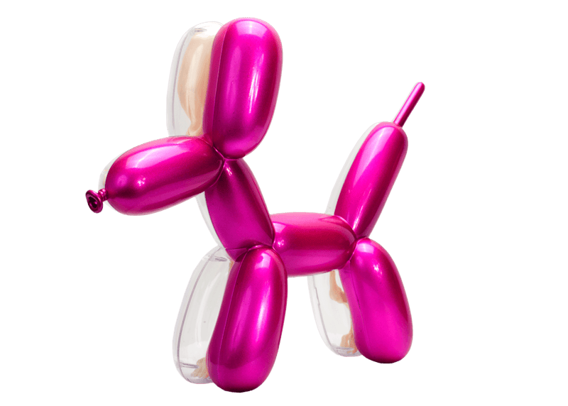 Funny Anatomy Mighty Jaxx Metallic Balloon Dog Funny Anatomy Figure
