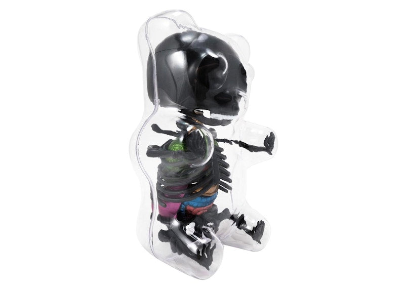 Funny Anatomy Mighty Jaxx Metallic Black Gummi Bear Figure