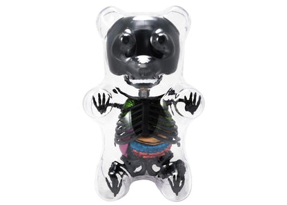 Funny Anatomy Mighty Jaxx Metallic Black Gummi Bear Figure