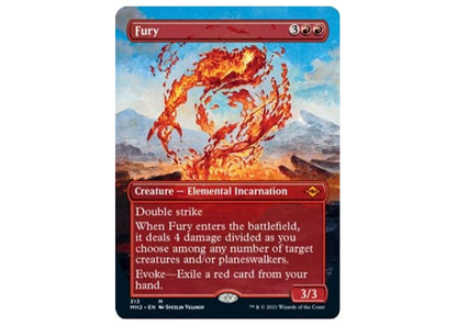 Fury (Borderless) Modern Horizons 2 Mythic #313 (Ungraded)