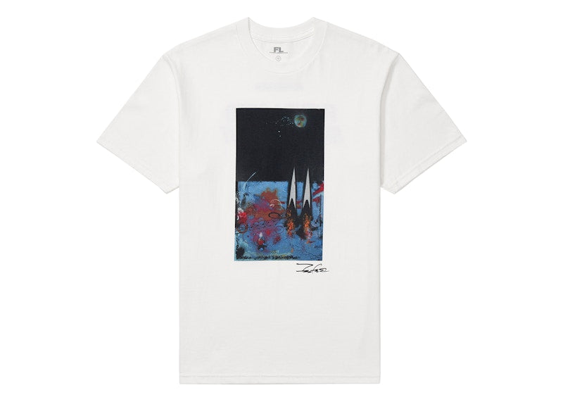 Futura Bronx Museum x Blue City T-Shirt White