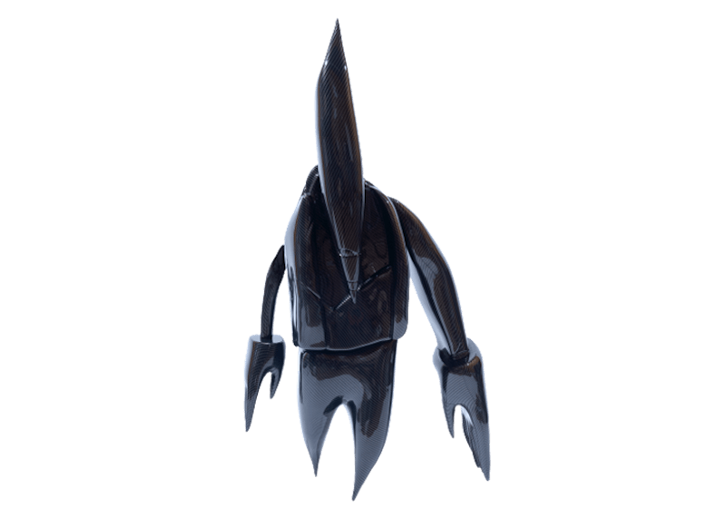 Futura Laboratories FL-006-CF Black Pointman Figure