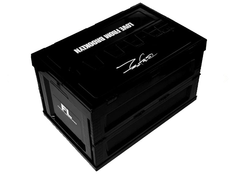 Futura Laboratories Collapsible Crate Black