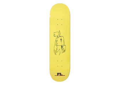 Futura Laboratories FL Character Skateboard Yellow