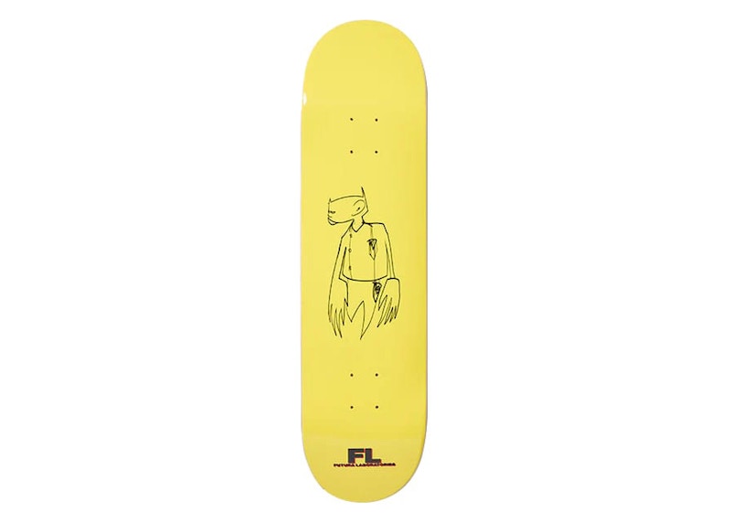 Futura Laboratories FL Character Skateboard Yellow