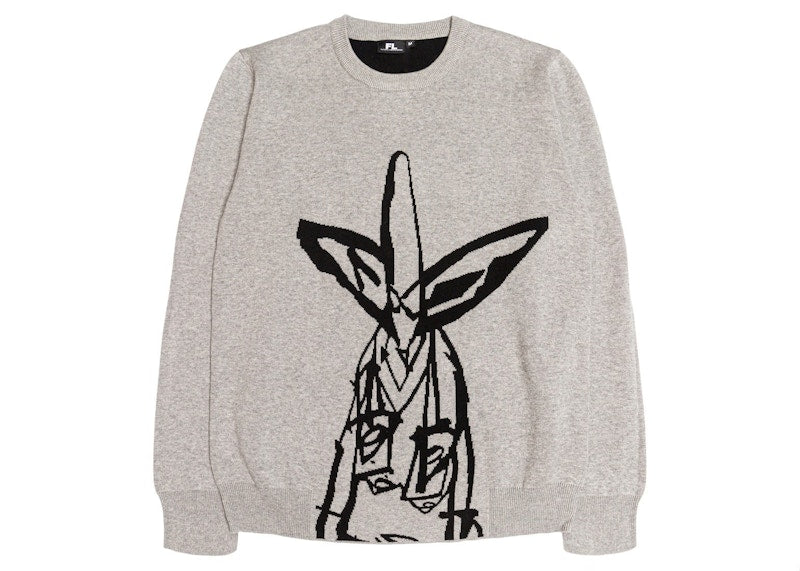 Futura Laboratories Pointman Knit Sweater Gray