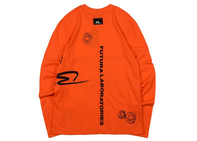 Futura Laboratories Signature L/S Tee Orange