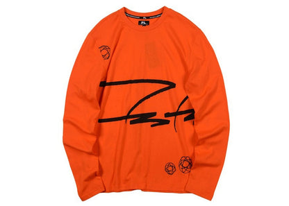 Futura Laboratories Signature L/S Tee Orange