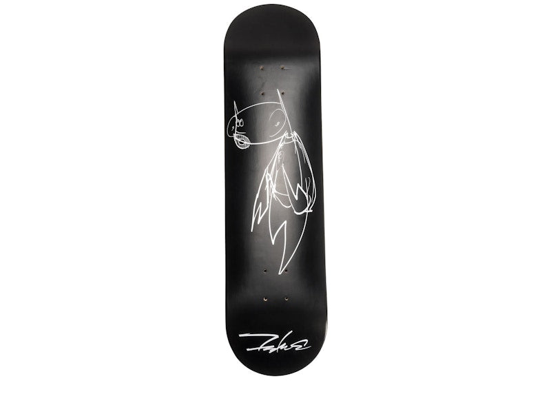 Futura Laboratories Laboratories Skateboard Deck Black