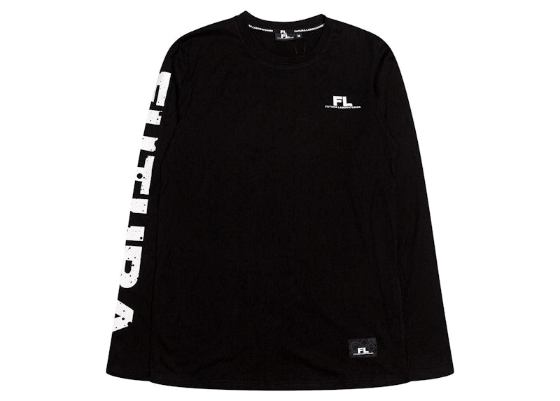 Futura Laboratories Splatter L/S Tee Black