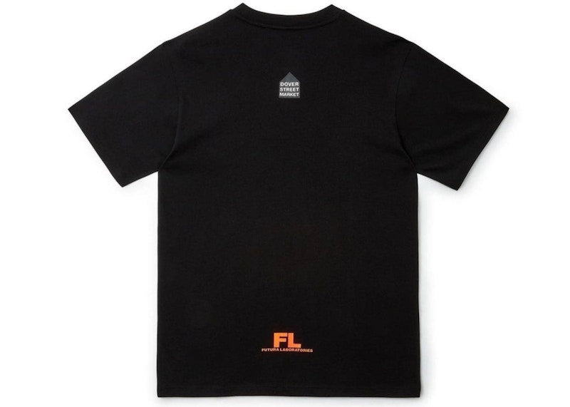 Futura Laboratories x Dover Street Market Fluro Rebellion T-shirt Black