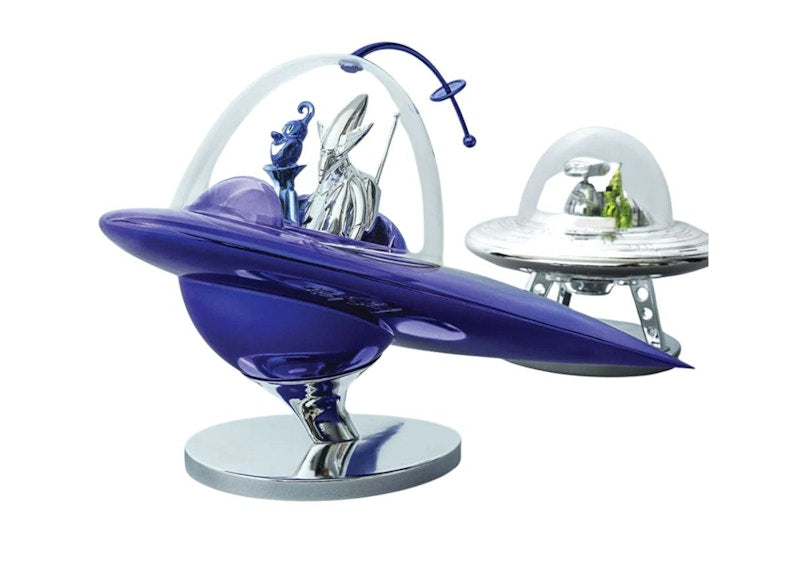 Futura Laboratories x Kenny Scharf Untitled Stainless Steel Sculptures Set