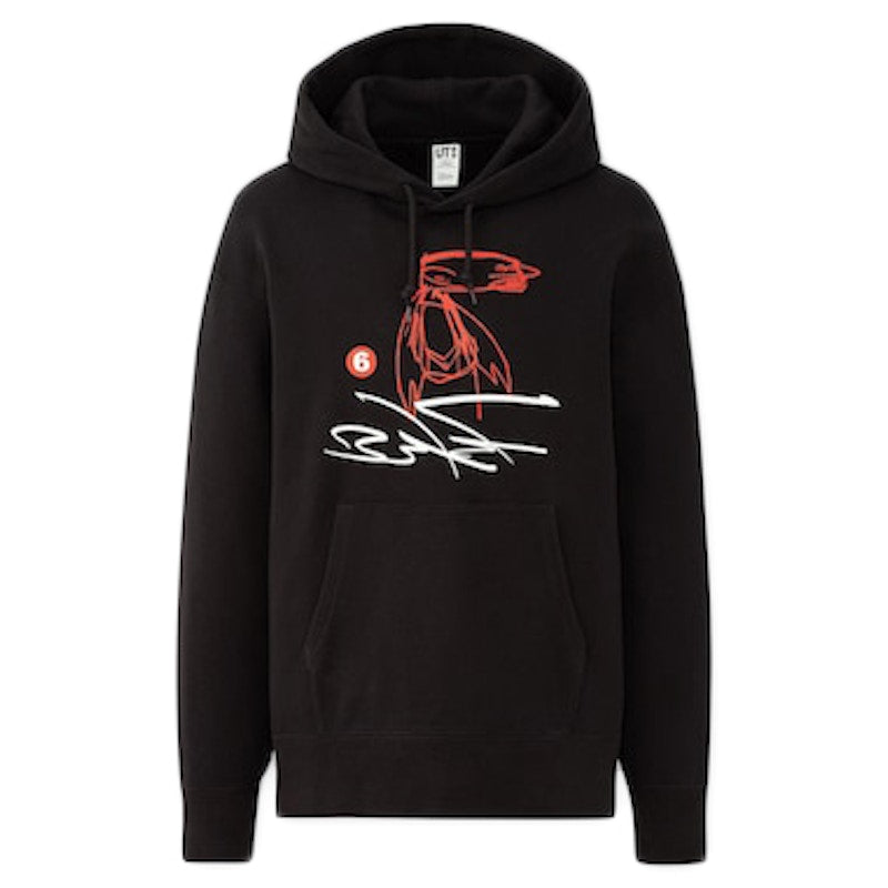 Futura Laboratories x Uniqlo Sketch Hooded Sweatshirt Black