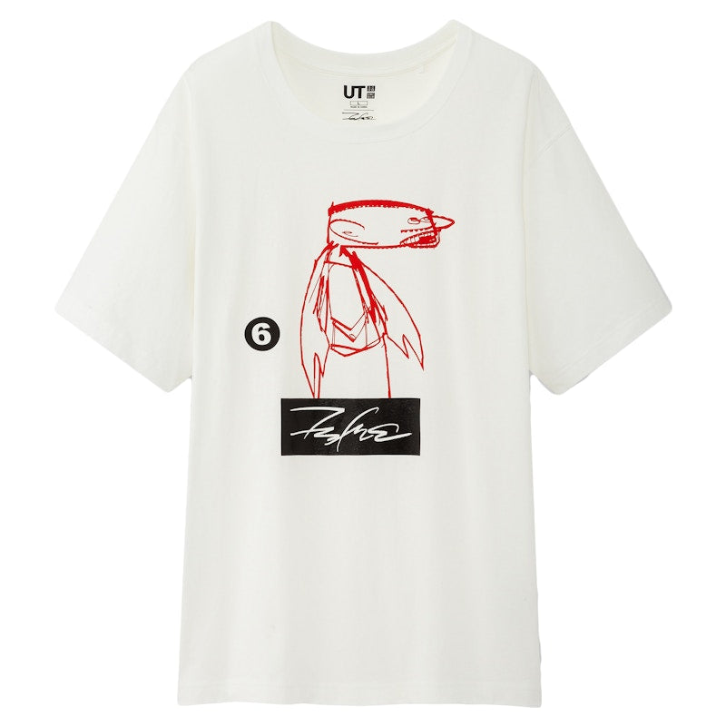Futura Laboratories x Uniqlo Sketch T-shirt White (Japanese Sizing)