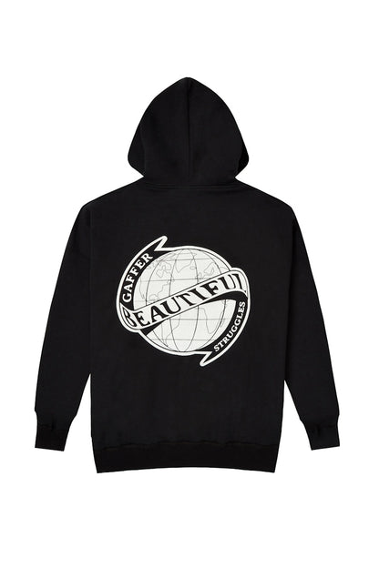 GAFFER x Beautiful Struggles Hoodie Black