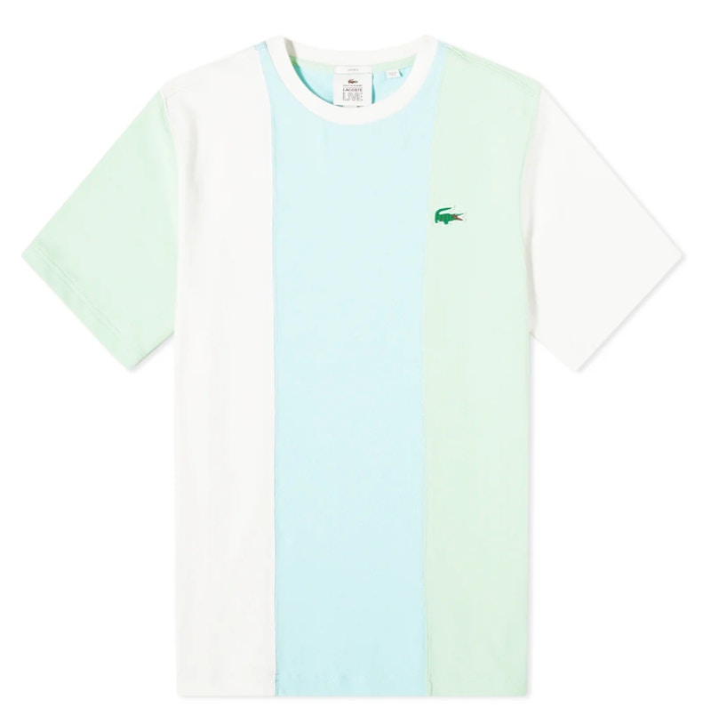 GOLF Le Fleur Lacoste T-shirt Ash/Geode/Plumi