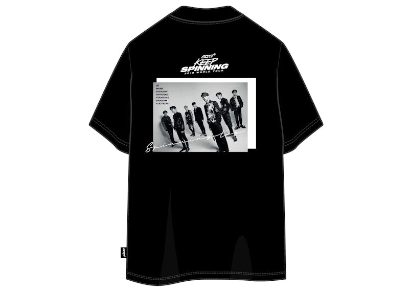 GOT7 2019 World Tour 'Keep Spinning' T-shirt Ver B