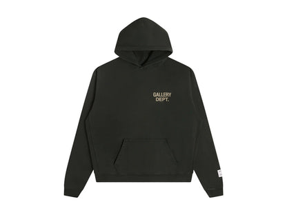 Gallery Dept. 90's Logo Hoodie Vintage Black