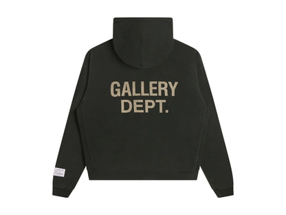 Gallery Dept. 90's Logo Hoodie Vintage Black