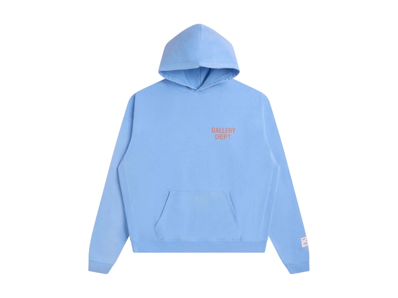 Gallery Dept. 90's GD Logo Hoodie Baby Blue