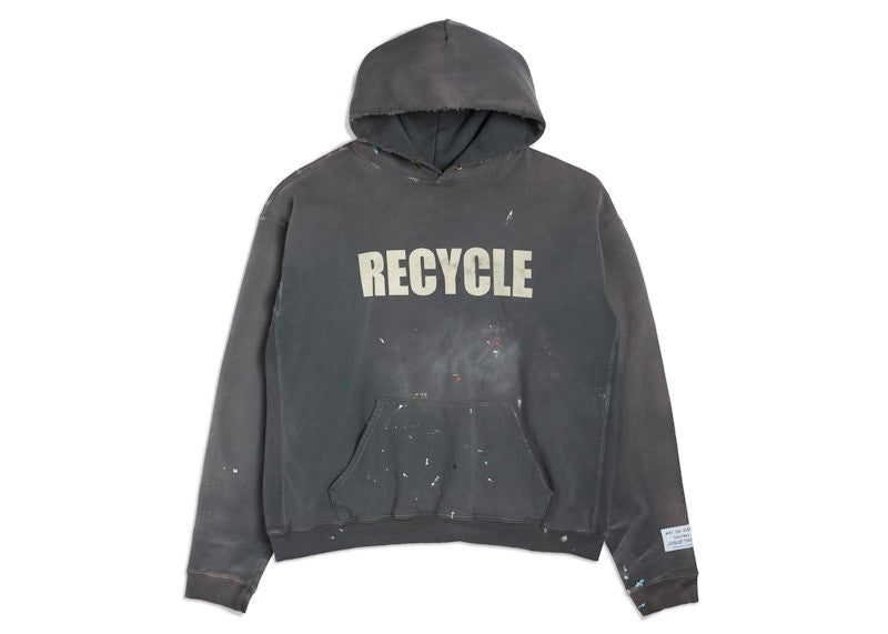 Gallery Dept. 90's Recycle Hoodie Washed Black