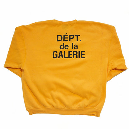 Gallery Dept. Art That Kills Reversible Crewneck Sweatshirt Yellow