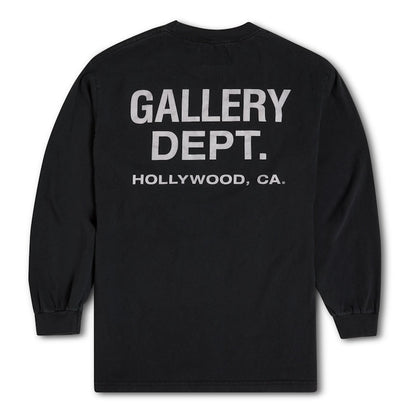 Gallery Dept. Big ART THAT KILLS Reversible L/S T-shirt Black
