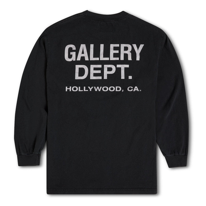 Gallery Dept. Big ART THAT KILLS Reversible L/S T-shirt Black