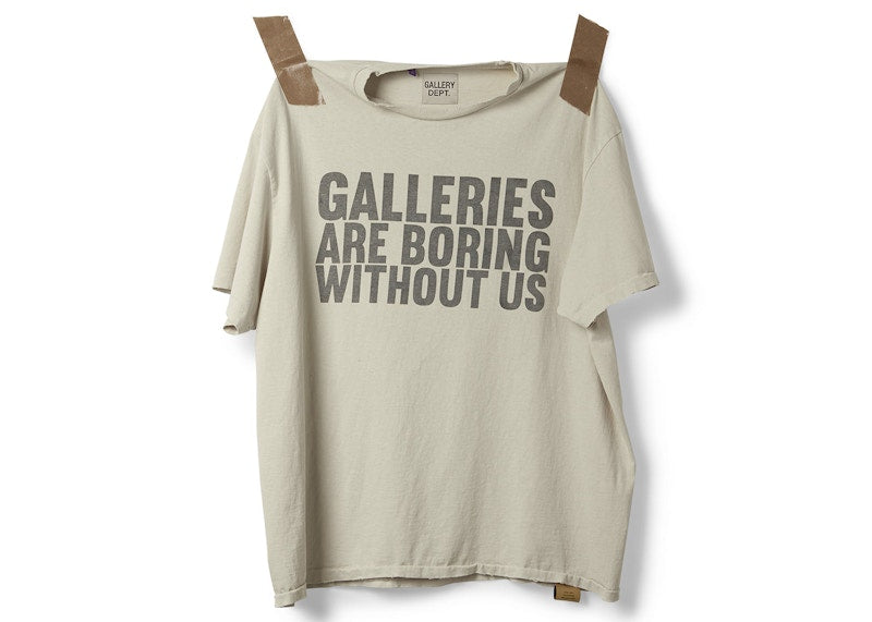 Gallery Dept. Boring Tee Archival White
