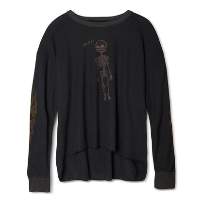 Gallery Dept. Born to Die Thermal L/S T-shirt Black