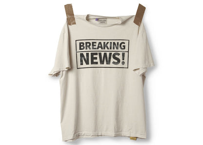 Gallery Dept. Breaking News Tee Archival White