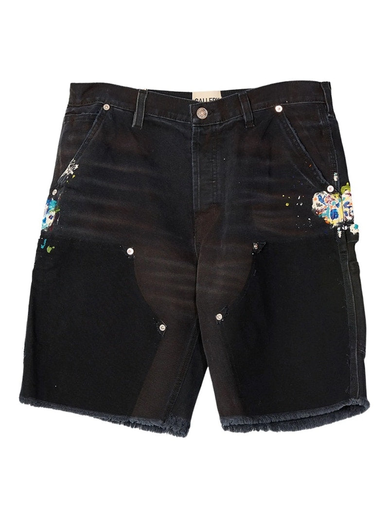 Gallery Dept. Carpenter Cut Off Shorts Off Black