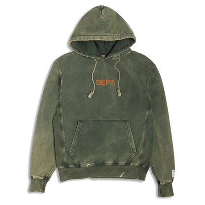 Gallery Dept. Center Logo Hoodie Green