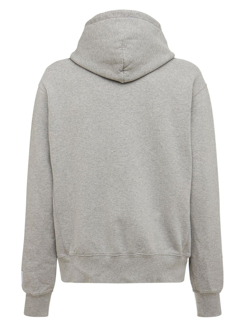 Gallery Dept. Center Logo Hoodie Heather Grey/Black