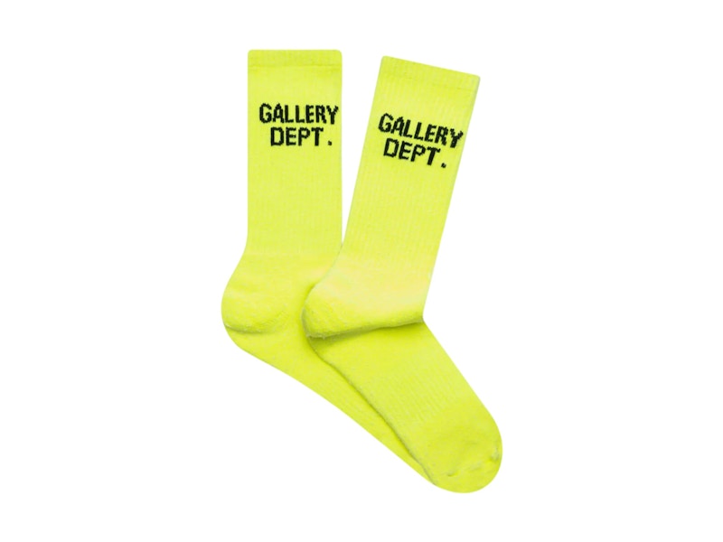 Gallery Dept. Clean Socks Fluorescent Yellow